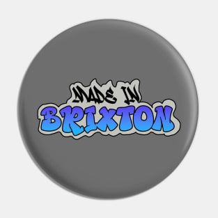 Made in Brixton I Garffiti I Neon Colors I Blue Pin