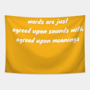 imaginary words Tapestry