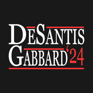 Ron Desantis Tulsi Gabbard 2024 T-Shirt