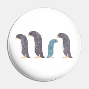 different penguins Pin