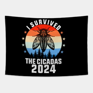 I Survived The Cicadas 2024 Tapestry