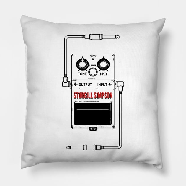 Sturgill Simpson Pillow by Ninja sagox