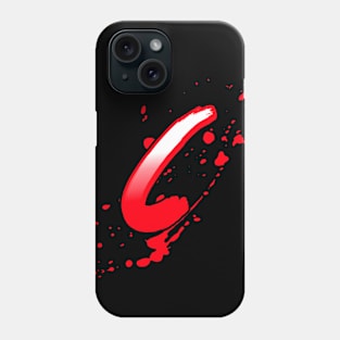 bloody c Phone Case