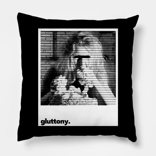 Gluttony Pillow by sagitaerniart