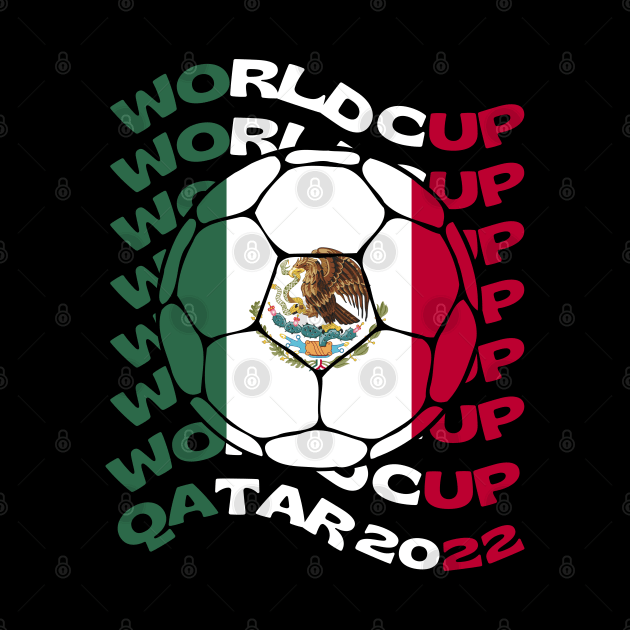 Mexico World Cup 2022 by footballomatic