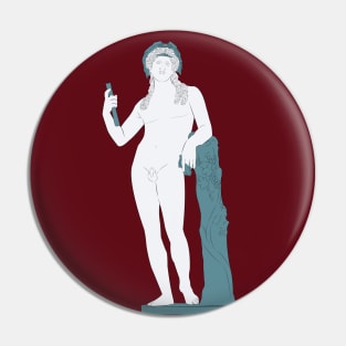 Dionysus - God of Wine Pin