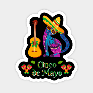 Funny tee Cinco De Mayo Mexican T Shirts humer Magnet