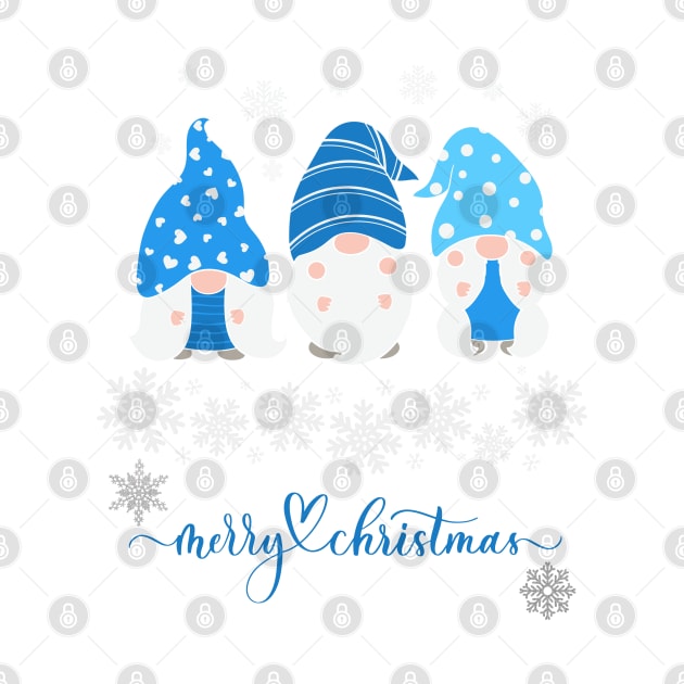 Blue Christmas Gnomes by stressless