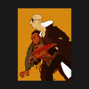 Bald Guy and Doc Chimp T-Shirt