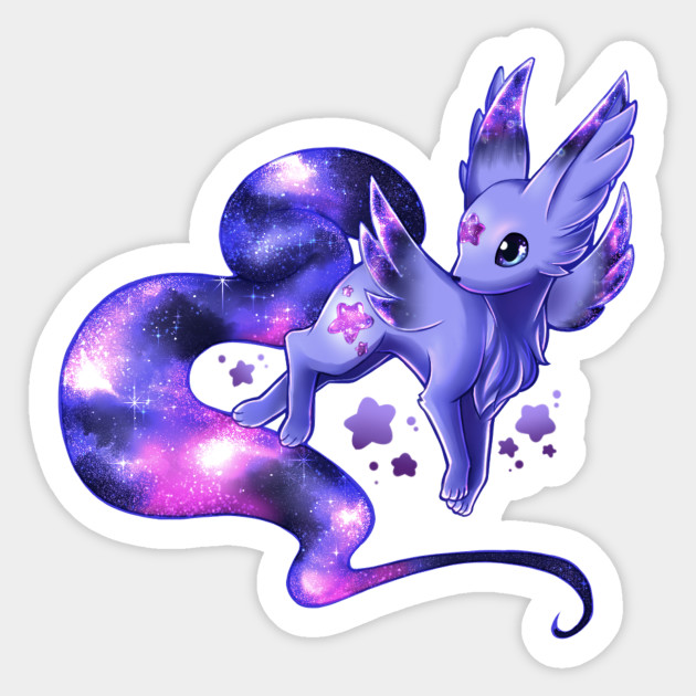 Galaxy Fox Galaxy Aufkleber Teepublic De