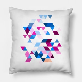 Abstract triangle Pillow