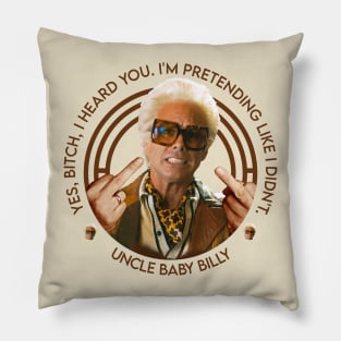 BABY BILLY  New Teenjus Plan New Stample Meme Pillow