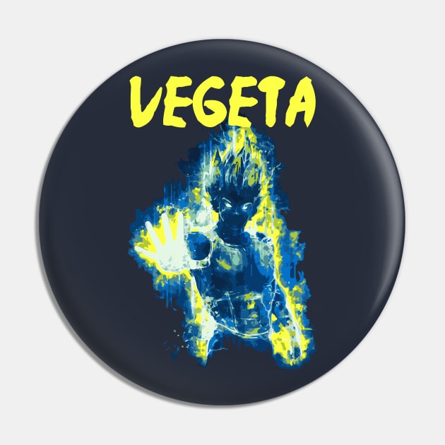 Vegeta - Dragonball Z Pin by Joker & Angel