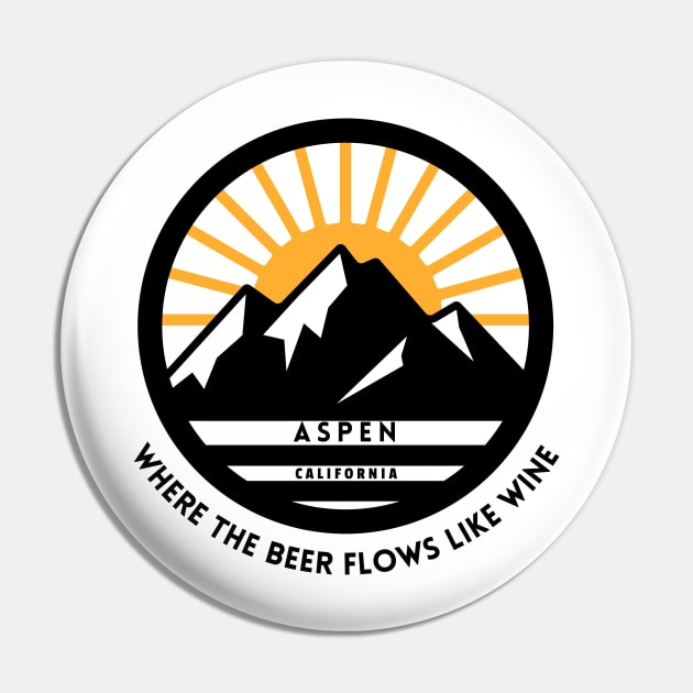 Aspen, California - Where the beer flows like wine Pin by BodinStreet