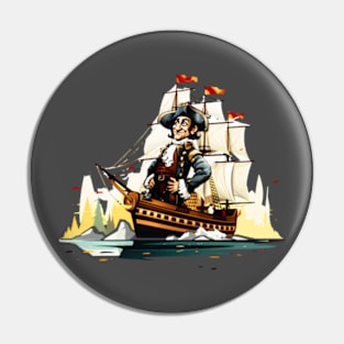 Columbus Day Pin