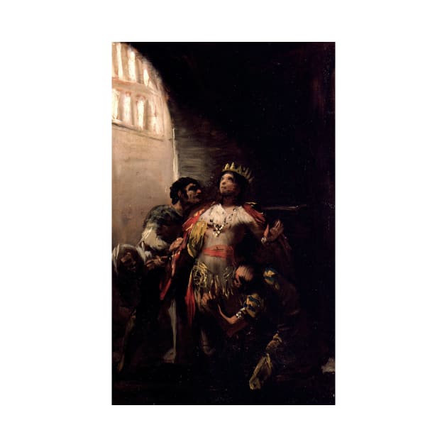 St Hermenegild in Prison by Francisco Goya by Classic Art Stall