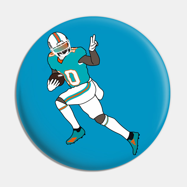 Hill And Peace Sign Tyreek Hill Runner Sticker TeePublic