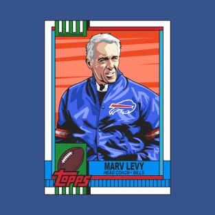 Marv Levy Football Card T-Shirt