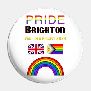 Pride Brighton UK 2024 Pin