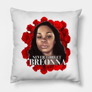 Never Forget Breonna Pillow