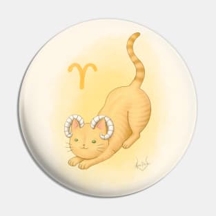 Zodiacat - Aries Pin