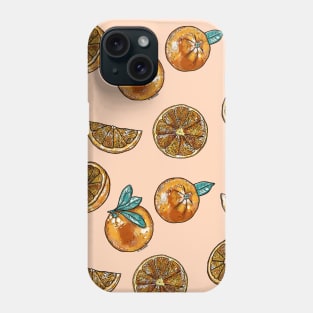 Oranges Pattern Phone Case