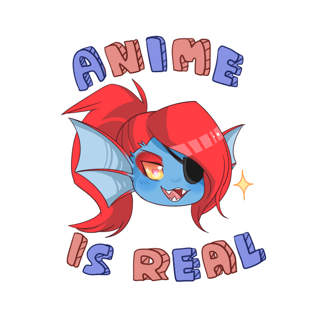 Undyne - Anime is real by chunky