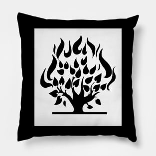 Burning Tree Pillow