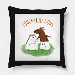 CongRATulations Pillow