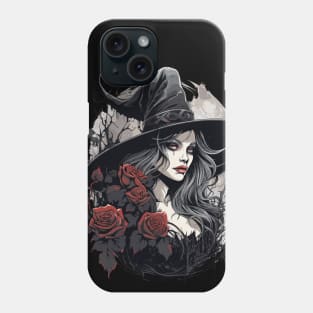 Beautiful Halloween Witch Phone Case