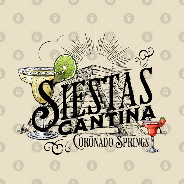 Siestas Cantina Coronado Springs Orlando Florida Resort by Joaddo