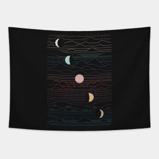 Many Moons Tapestry