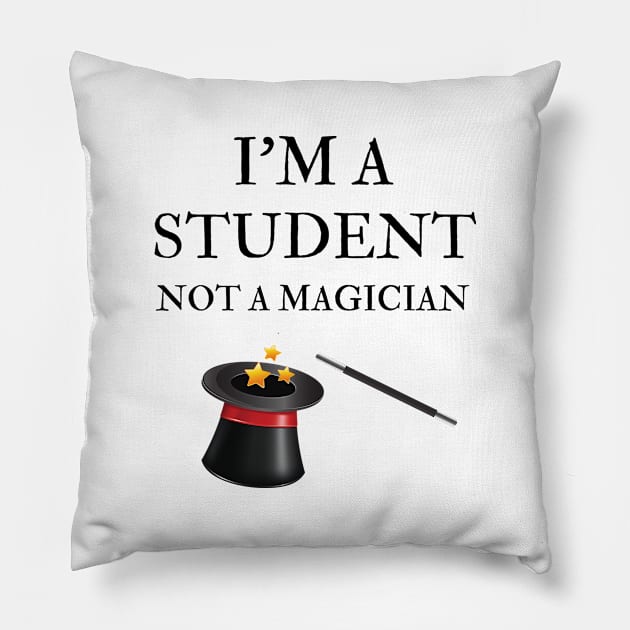 Student Pillow by Mdath