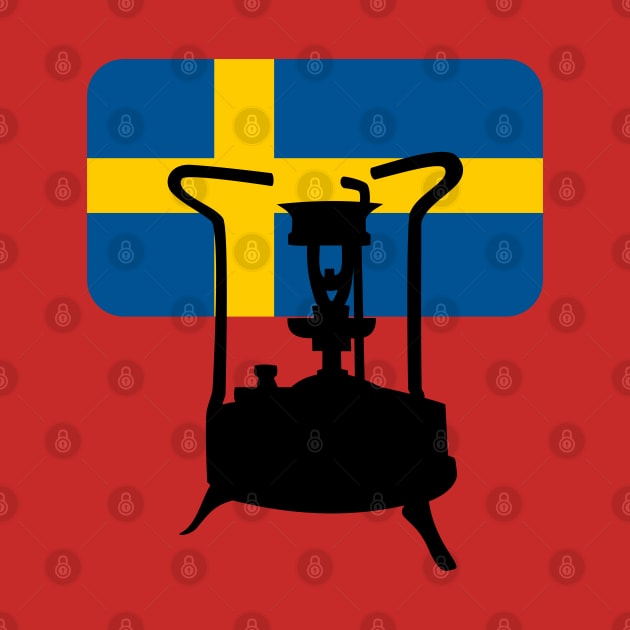 Sweden flag  Pressure stove by mailboxdisco