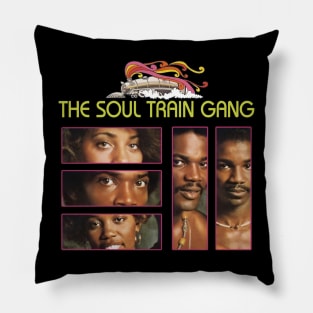 the soul train gang Pillow