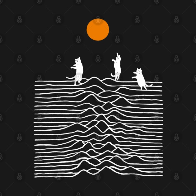 Cat Joy Division - Black by Chewbarber