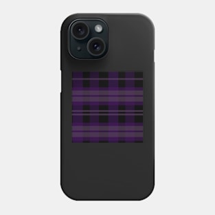 Gothic Aesthetic Evander 2 Hand Drawn Textured Plaid Pattern Phone Case