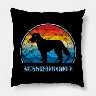 Aussiedoodle Vintage Design Dog Pillow