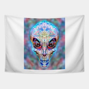 drippy alien Tapestry