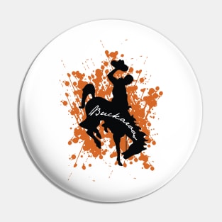 Buckaroo Splatter Shirt Pin