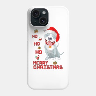 Staffie - Ho, Ho Ho, Merry Christmas! Especially for Staffordshire Bull Terrier Dog Lovers! Phone Case