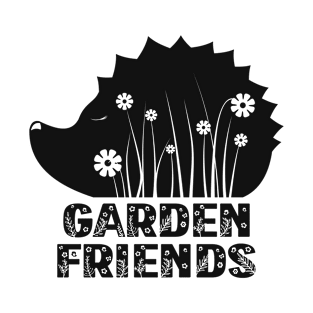 Hedgehog - Garden Friends - pos T-Shirt