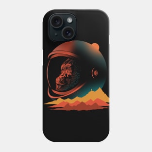 Space Monkey Astronaut Phone Case