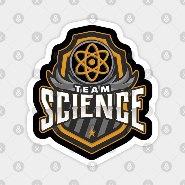 Team Science Gear Magnet by orbitaledge