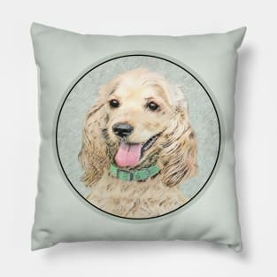 Cocker Spaniel Buff Pillow