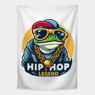 Hop Hop Legend Frog Tapestry