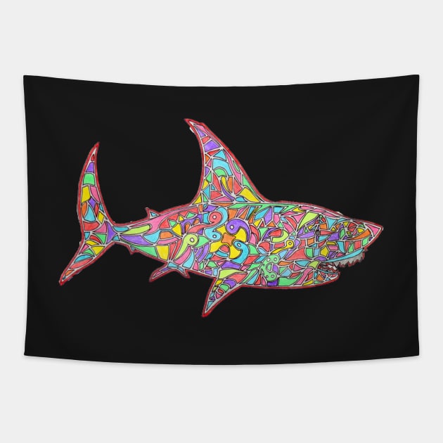 Sharky Tapestry by alex90s