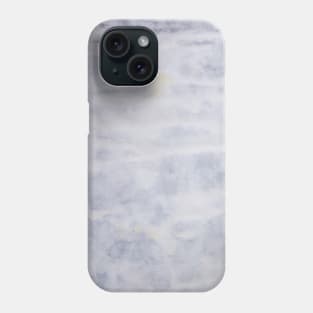 Fluid White Abstract Painting Phone Case