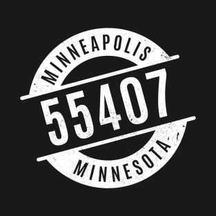 Minneapolis Minnesota 55407 Zip Code T-Shirt