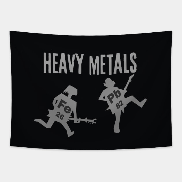 Heavy Metals Tapestry by ODIN DESIGNS